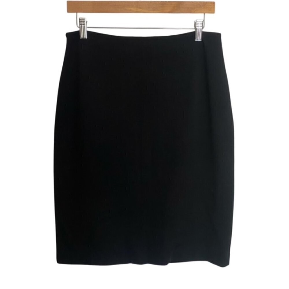 NWT St. John Caviar Knit Pencil Skirt 10